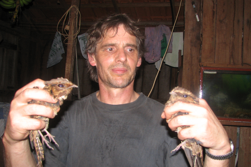 Naturkonsulent lars hansen på forskningsekspedition i Paraguay